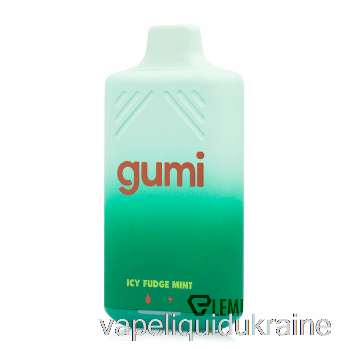 Vape Liquid Ukraine Gumi Bar 8000 Disposable Icy Fudge Mint